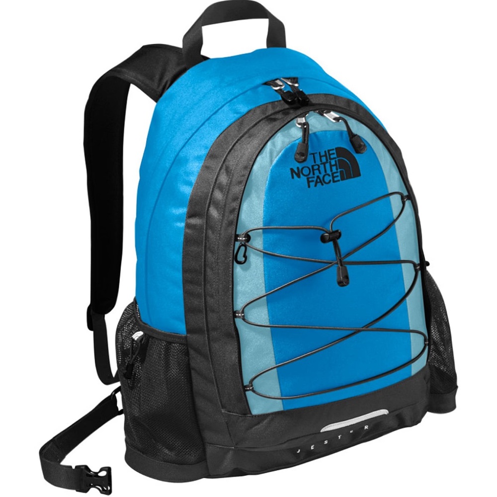 The North Face Jester Backpack in Blue and Black